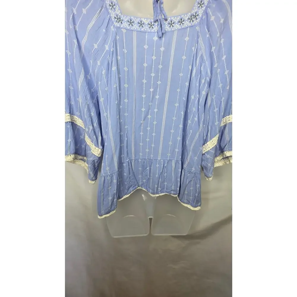 435 by Matilda Jane blue sleeve